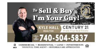 Real estate agent Kyle Hall with Century 21, phone number, and services offered.