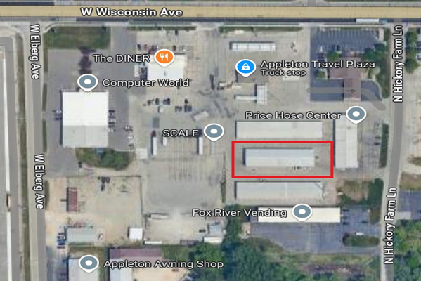 warehouse for lease in Appleton