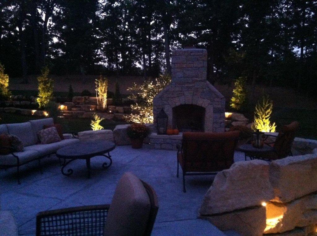 Landscape lighting services