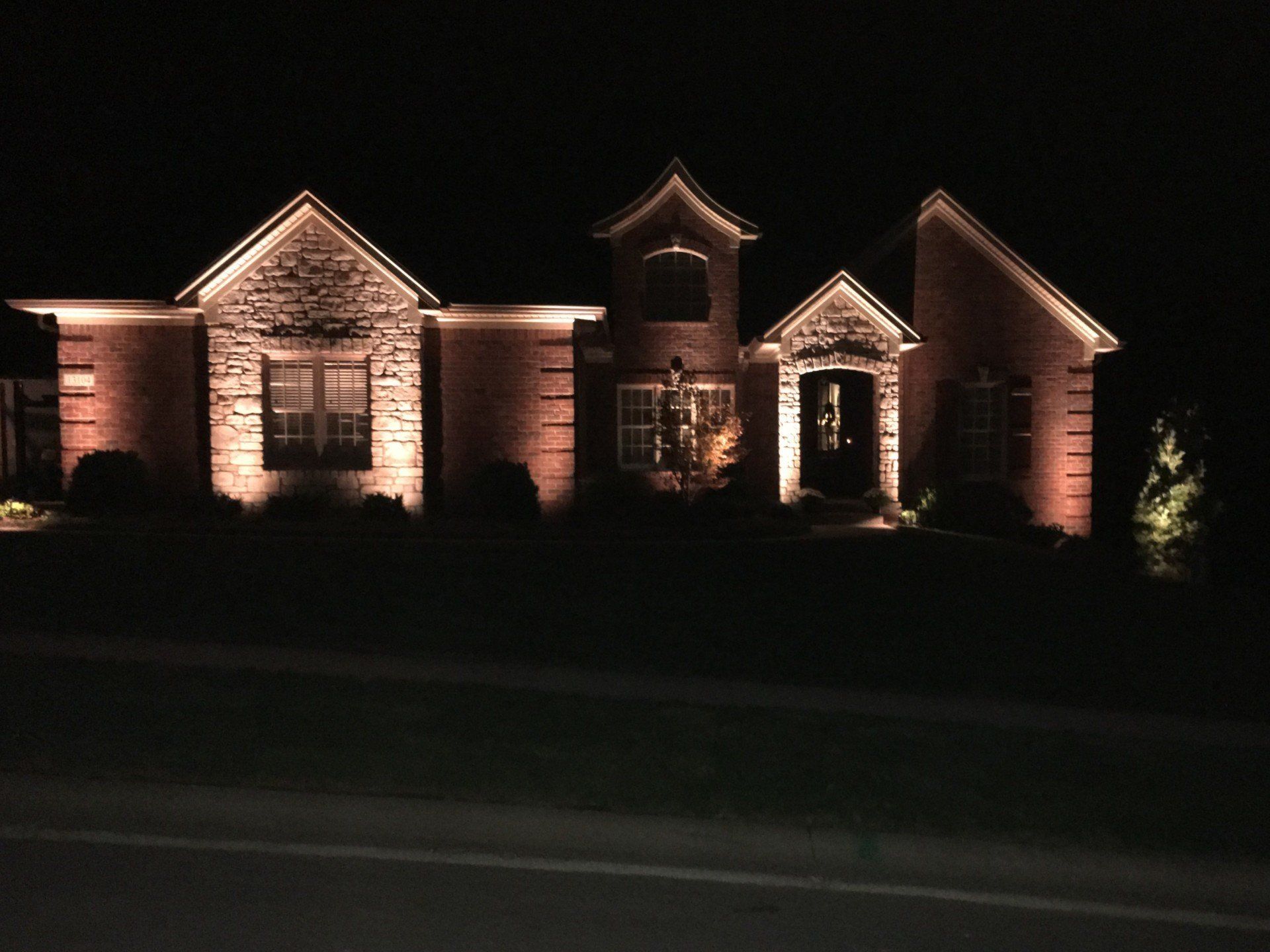 Landscape lighting services