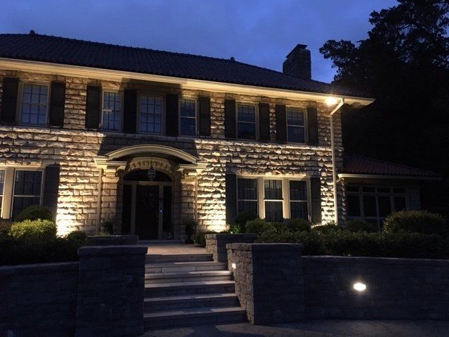 Landscape lighting services