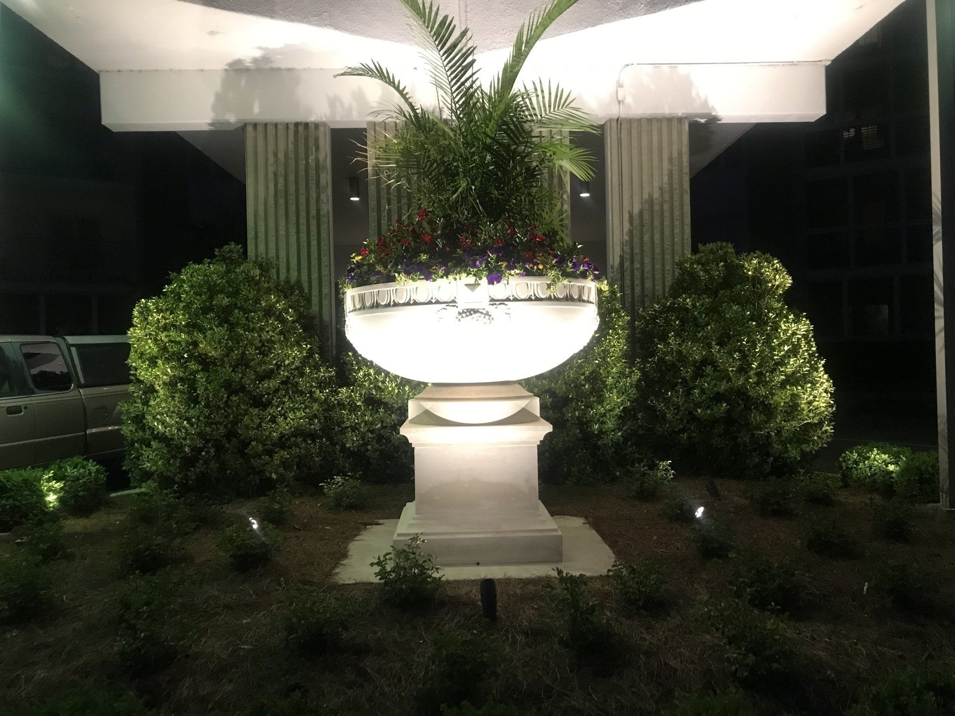 Landscape lighting services
