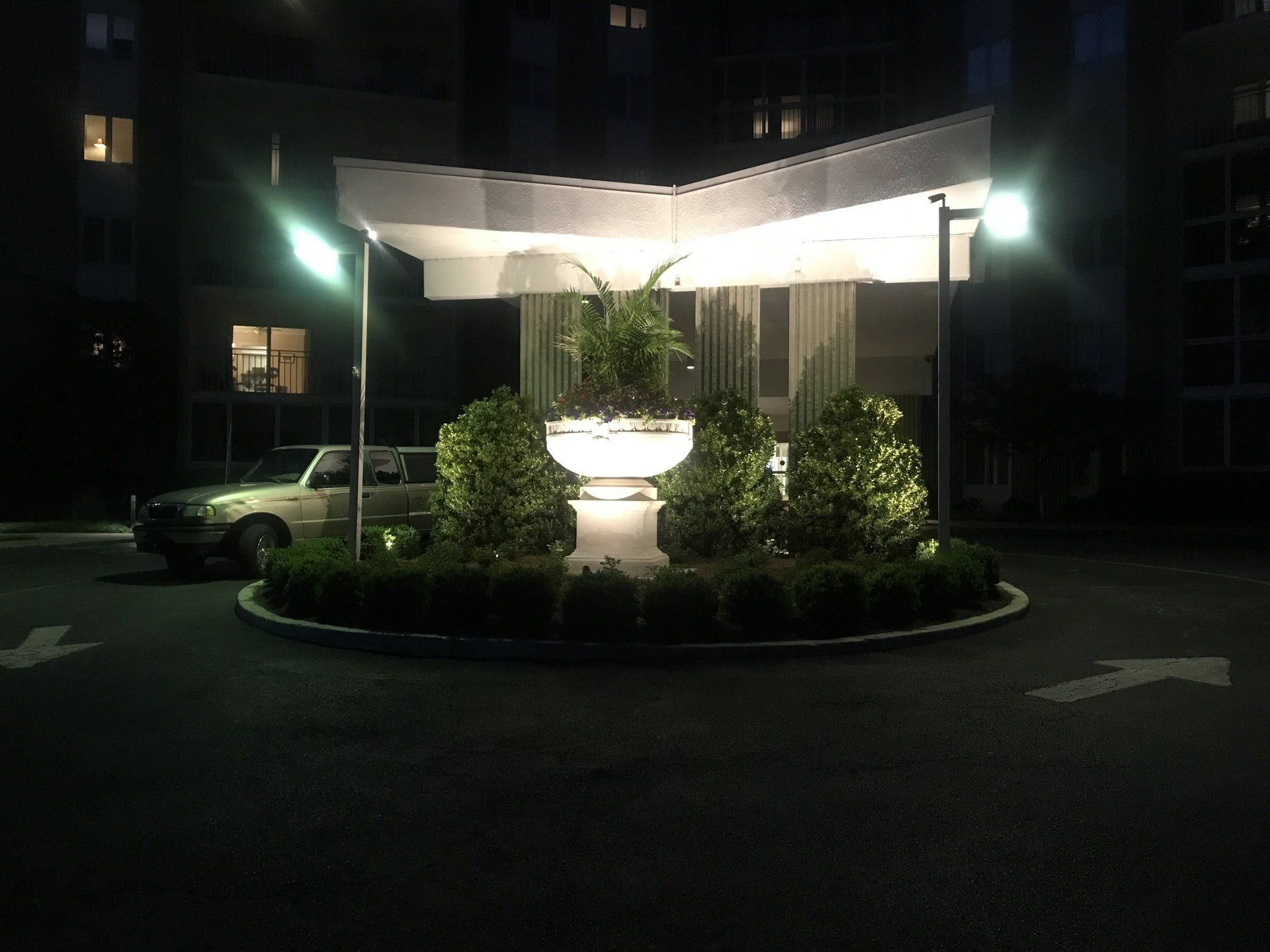 Landscape lighting services