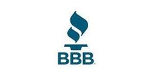 BBB logo with blue torch icon above the letters “BBB”