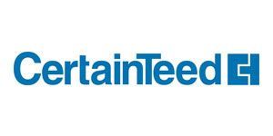 CertainTeed blue company logo on a white background