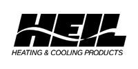 Logo for Heil Heating & Cooling Products: black block letters 