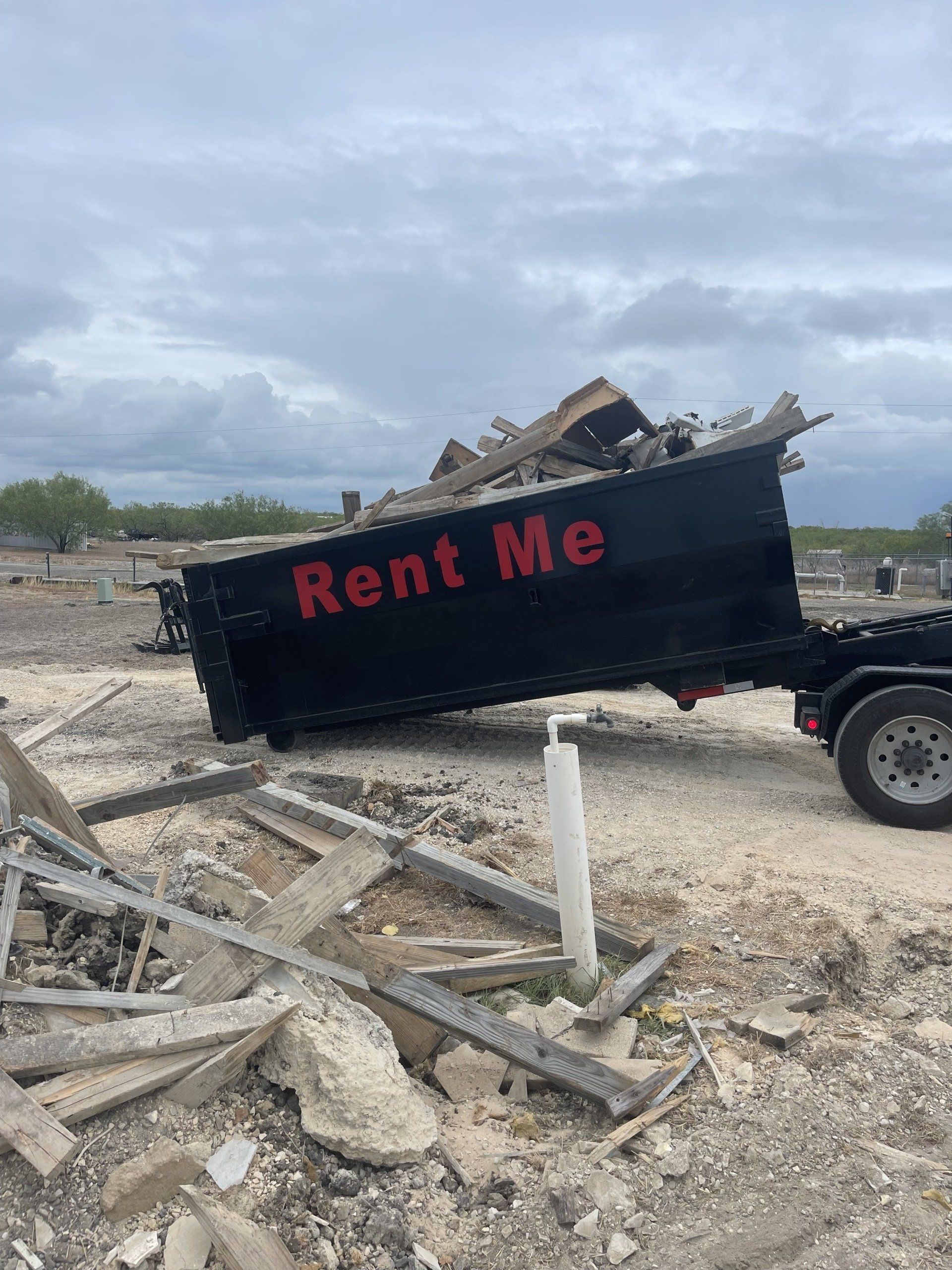 Demolition debris removal