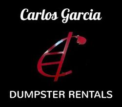 Carlos Garcia Dumpsters and Demolition Logo