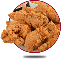 fried chickens