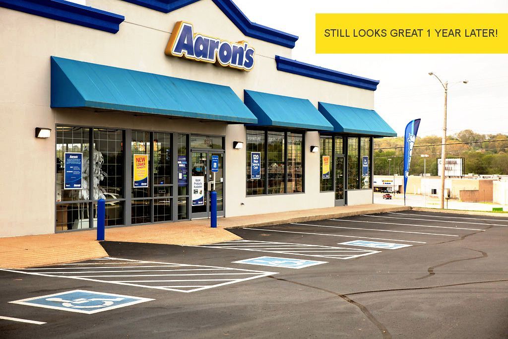 Parking lot painting