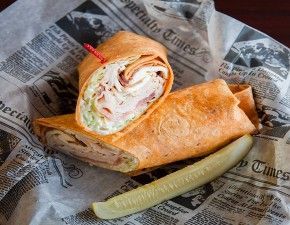 turkey club wrap