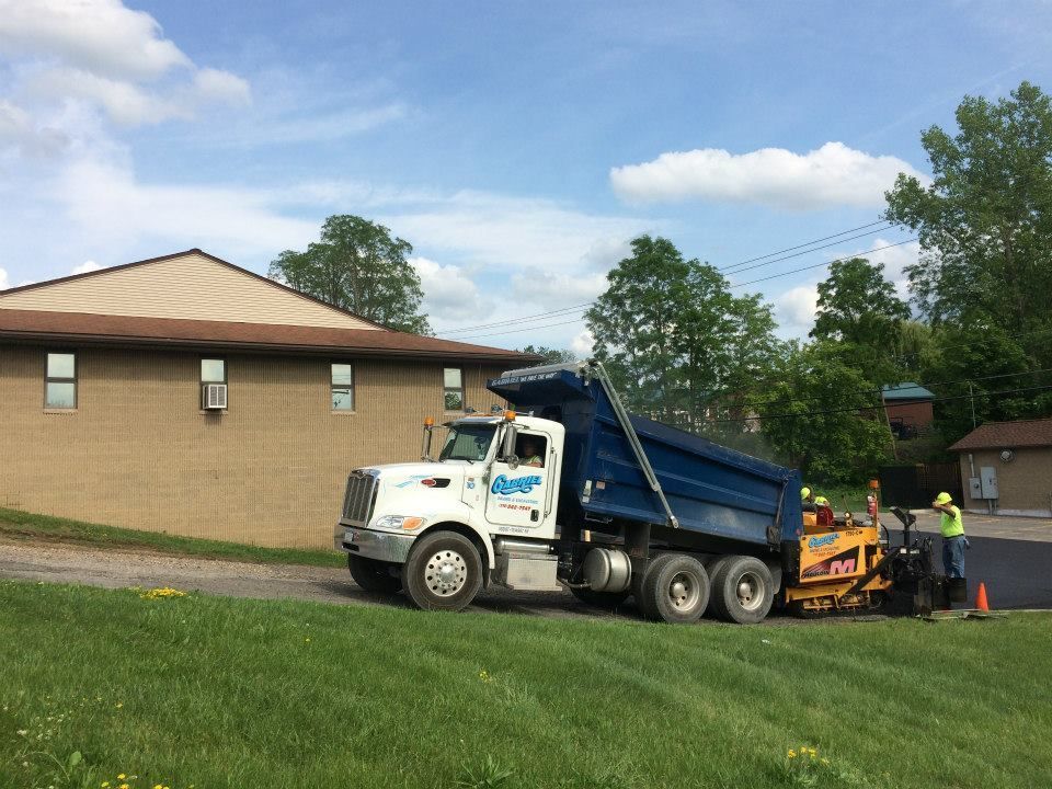 Asphalt paving services