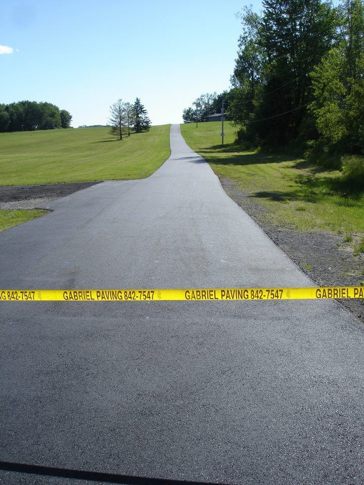 Asphalt paving services