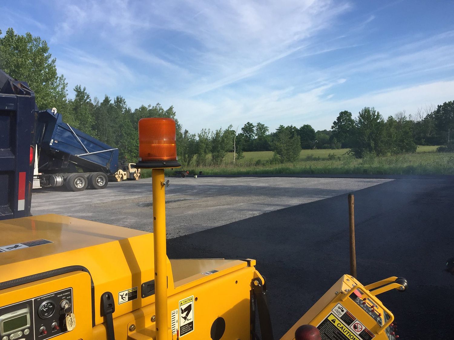 Asphalt paving services