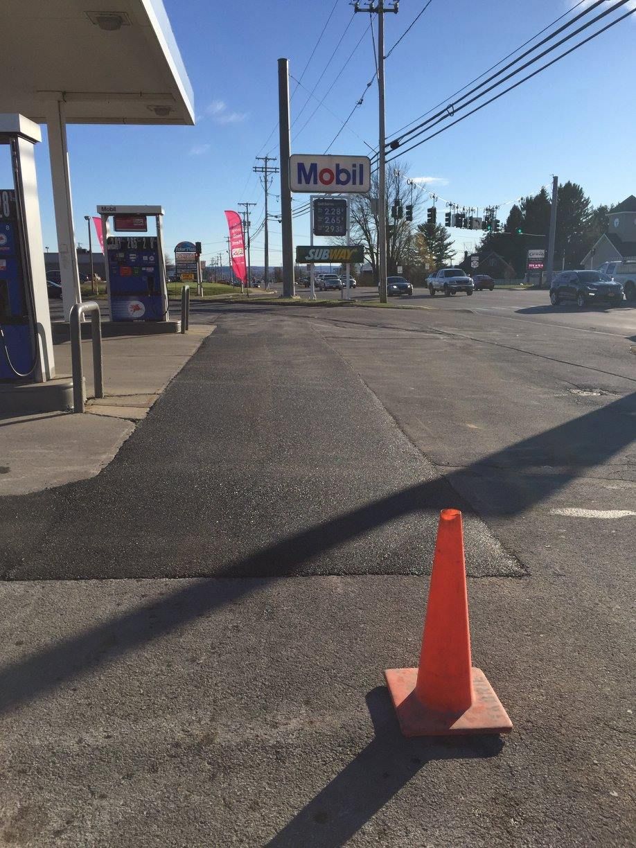 Asphalt paving services