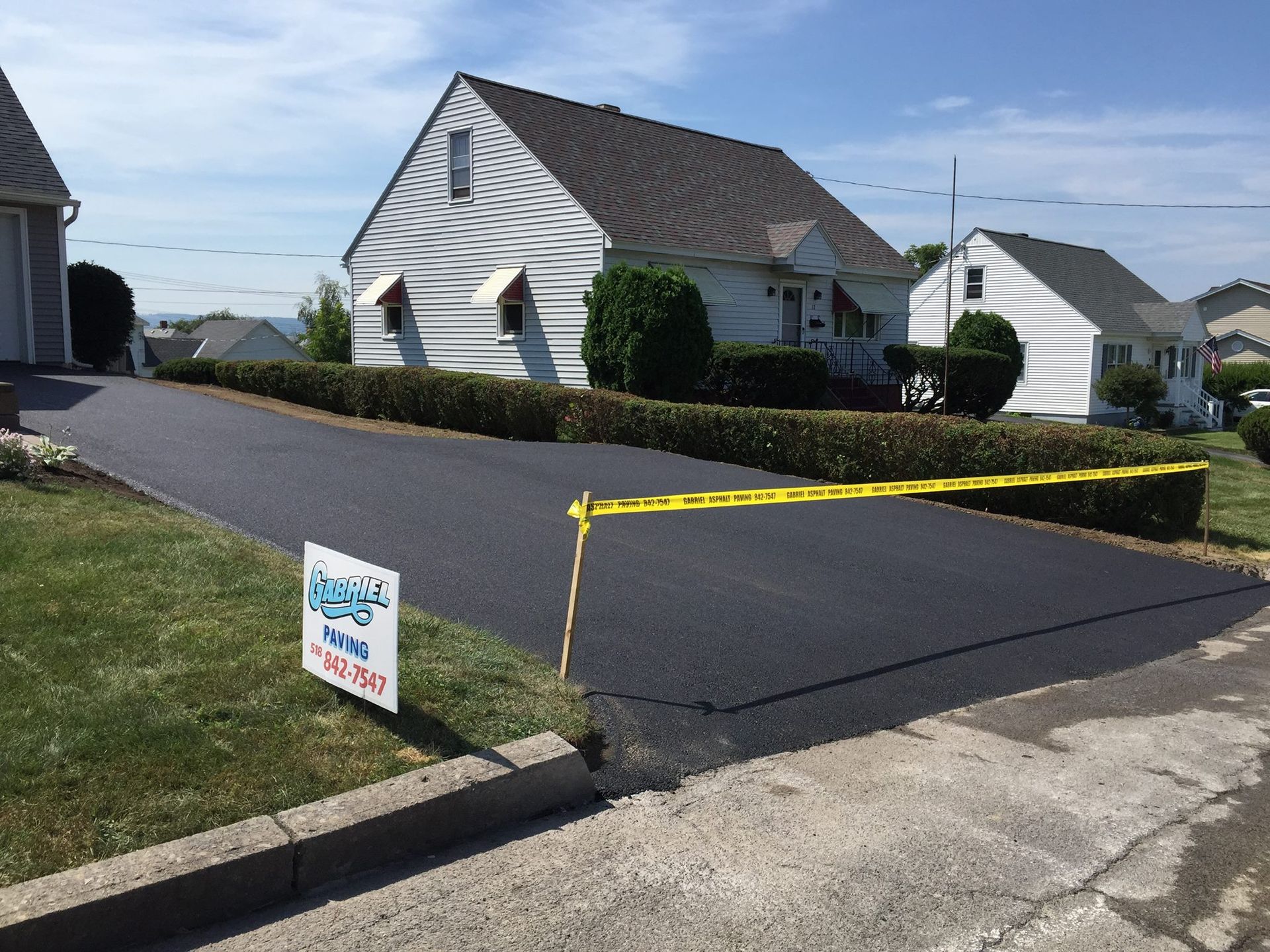 Asphalt paving services