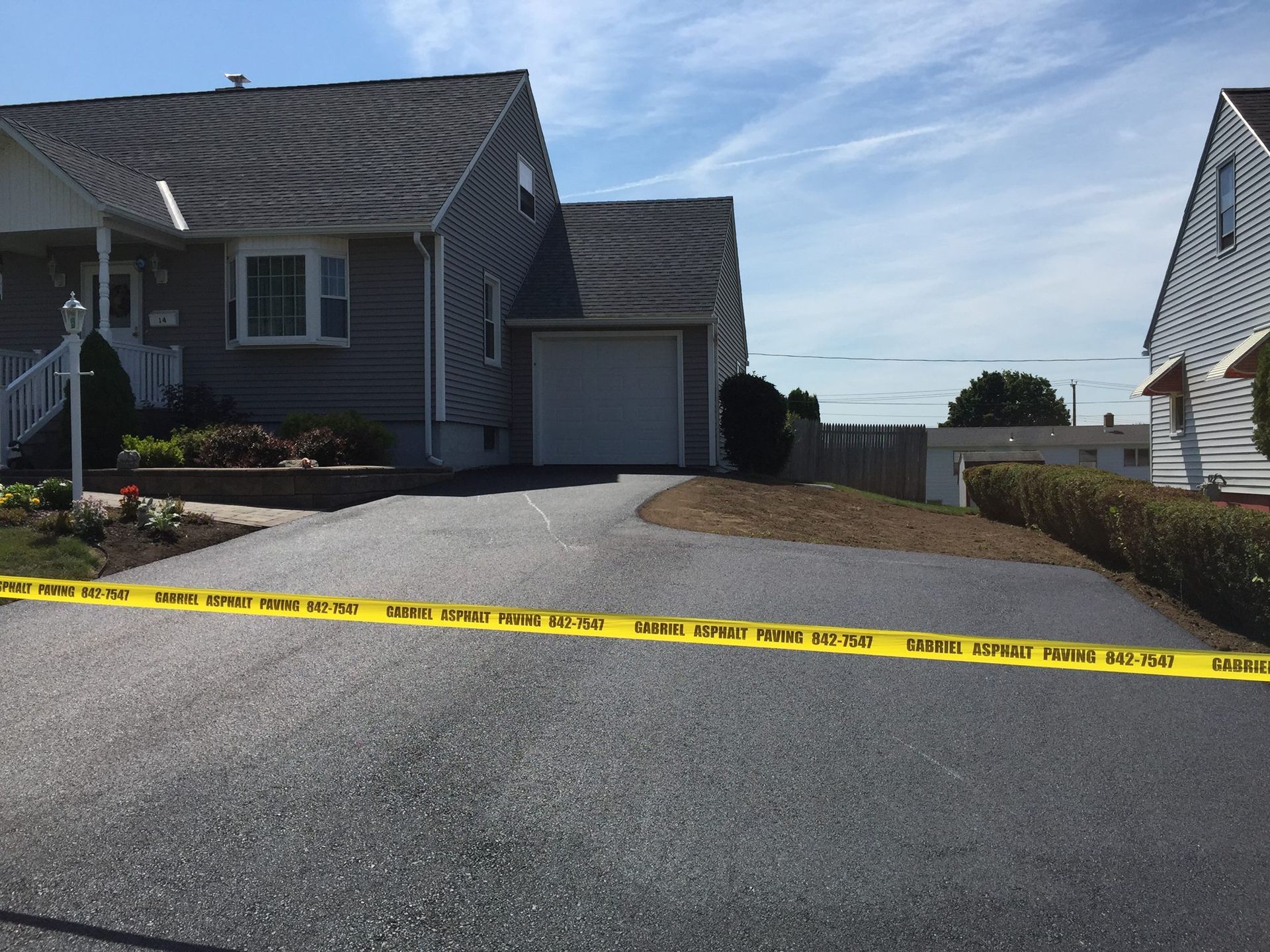 Asphalt paving services