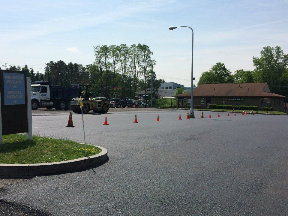 Asphalt paving services