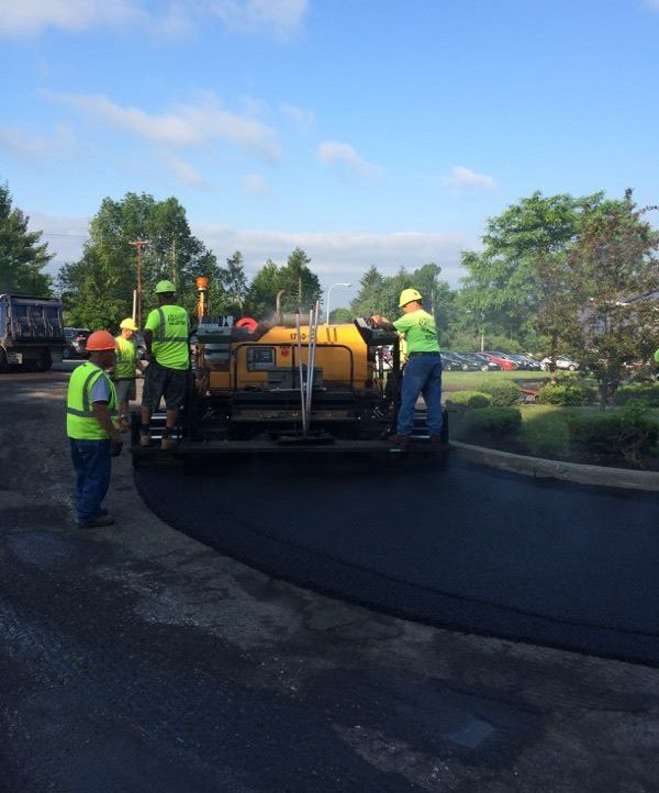 Asphalt paving services