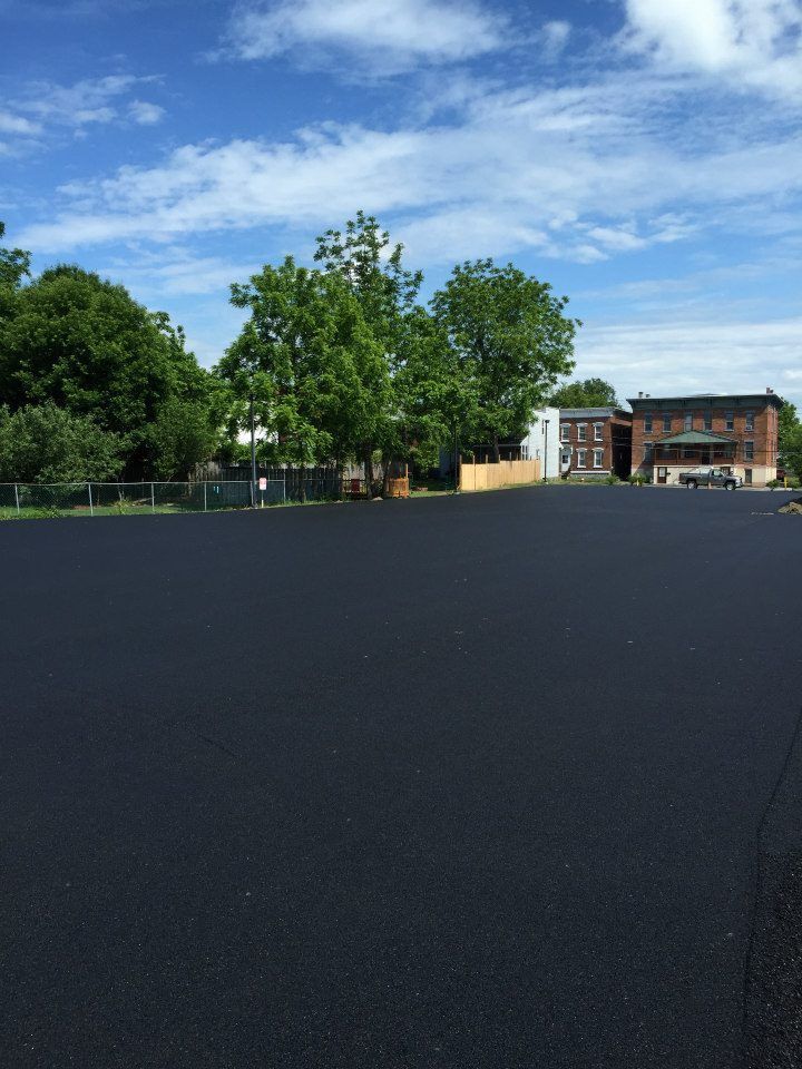 Asphalt paving services