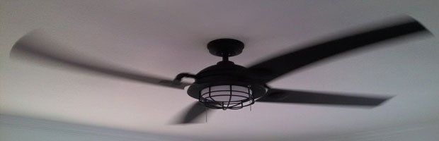 Ceiling fan installation