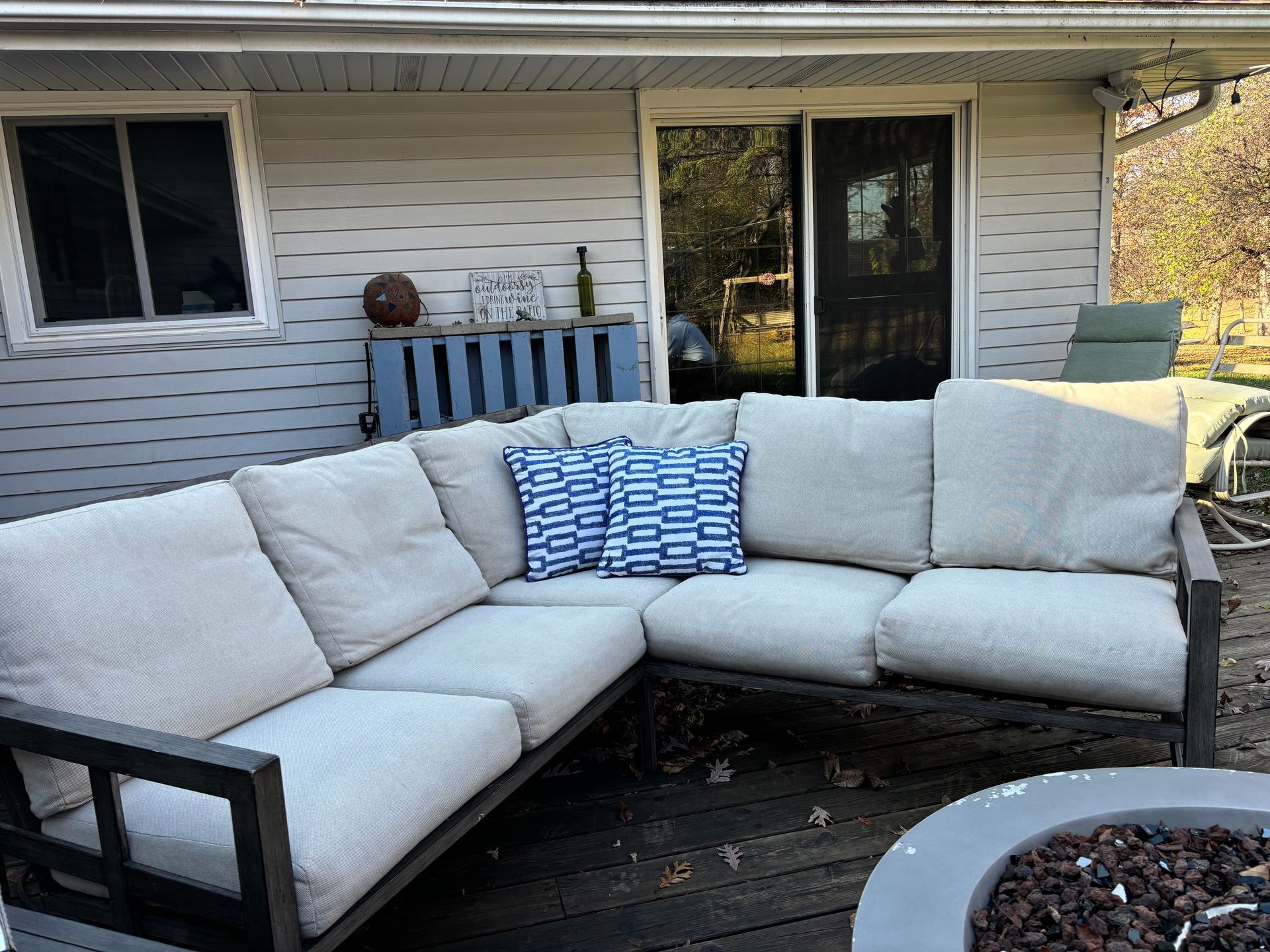 Patio Furniture Cushion Cleaning | Rockford, IL | Kelce & Company