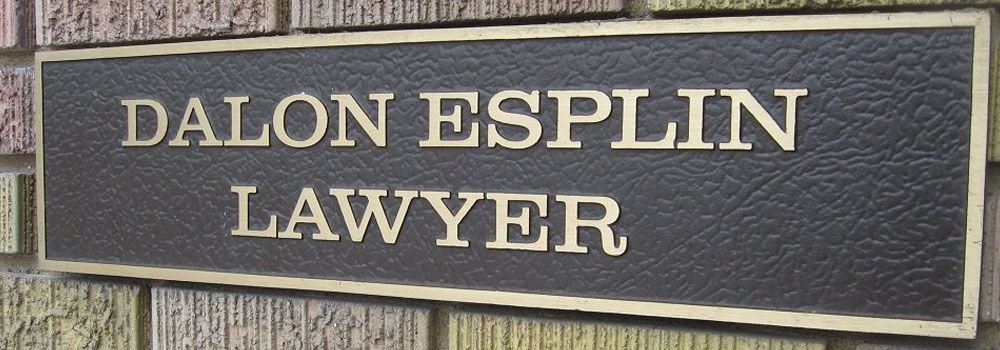 DaLon Esplin - Lawyer Sign
