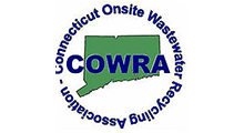 COWRA logo: Connecticut state outline with text 