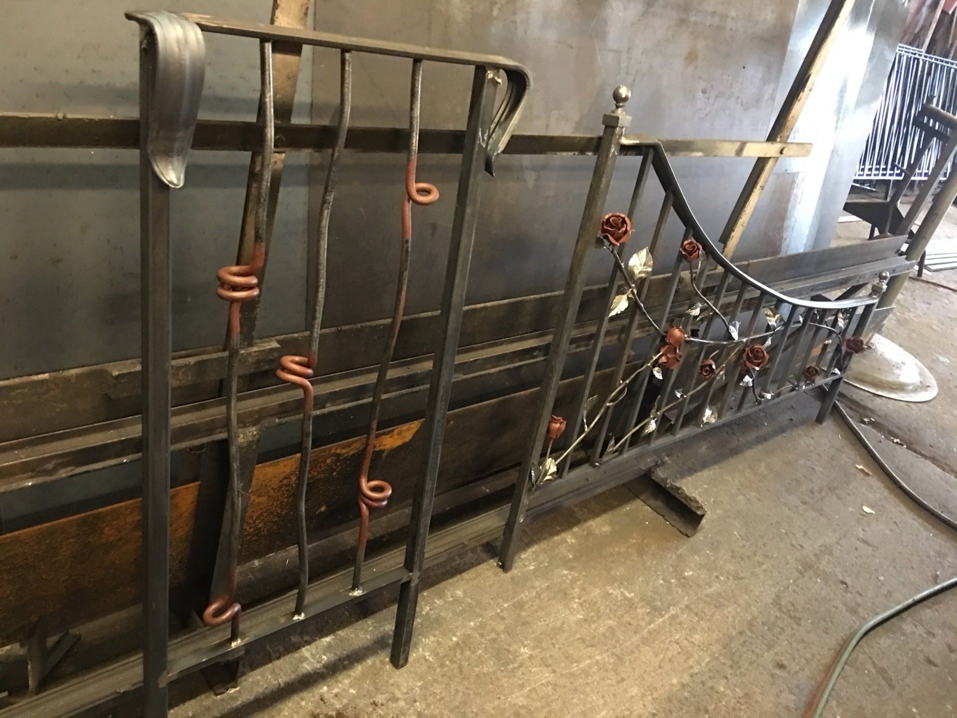 Decorative iron works