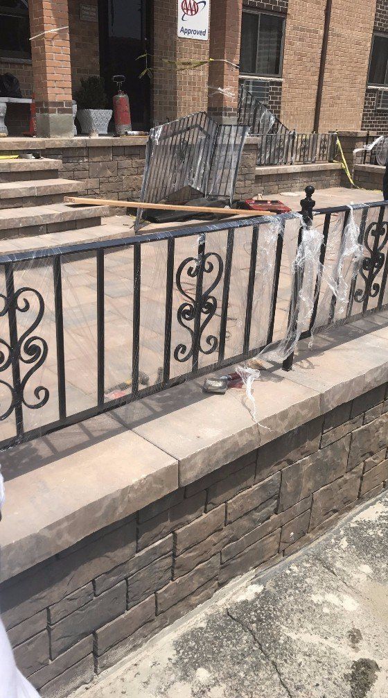 Decorative iron panel