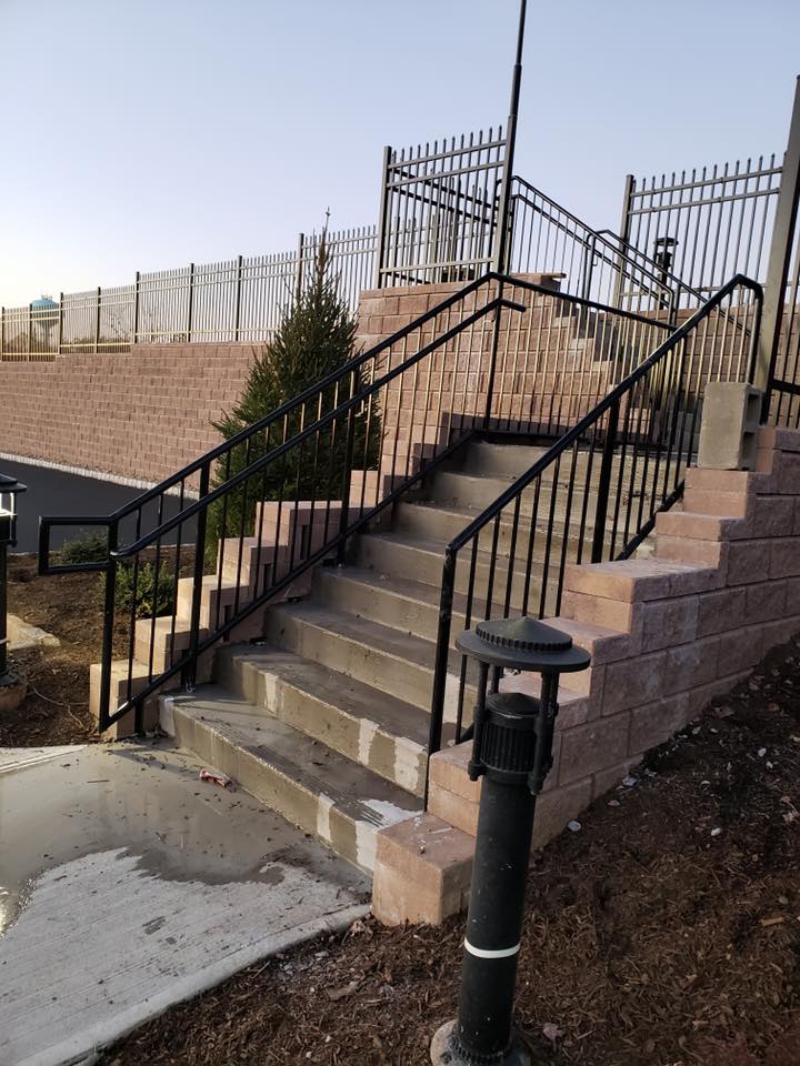 Outdoor railing project