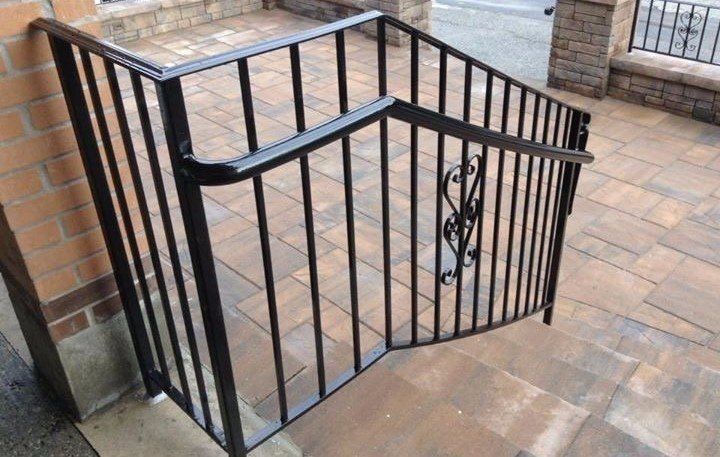 Decorative outdoor railings