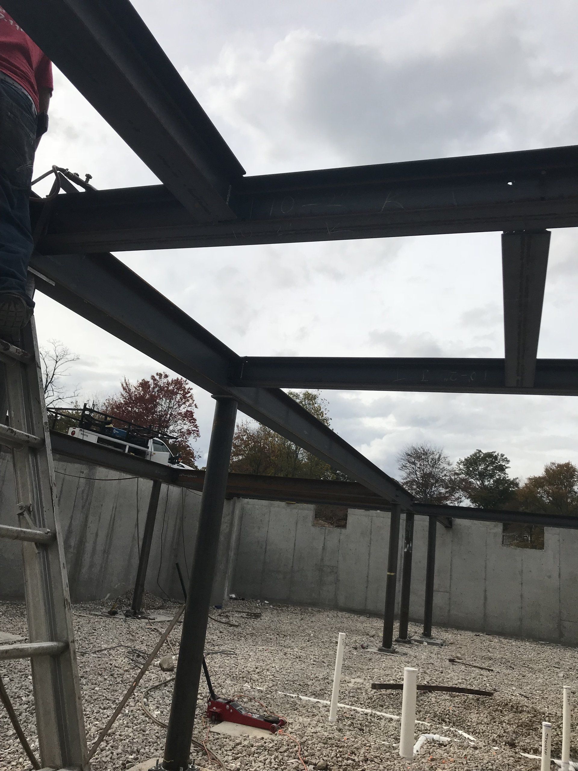 Steel beams