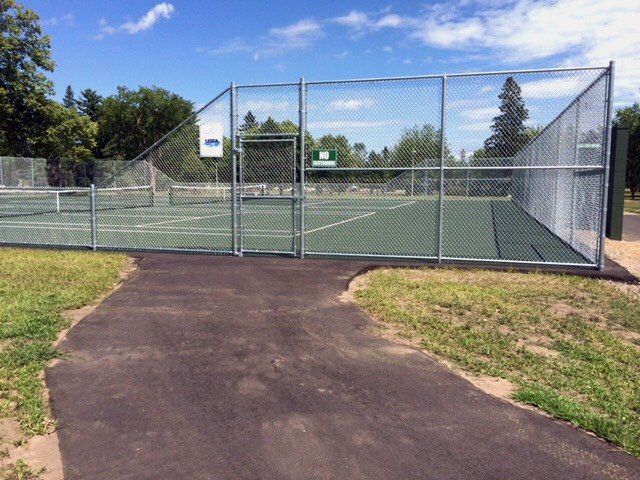 Sports facility fences