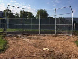 Sports facility  fences