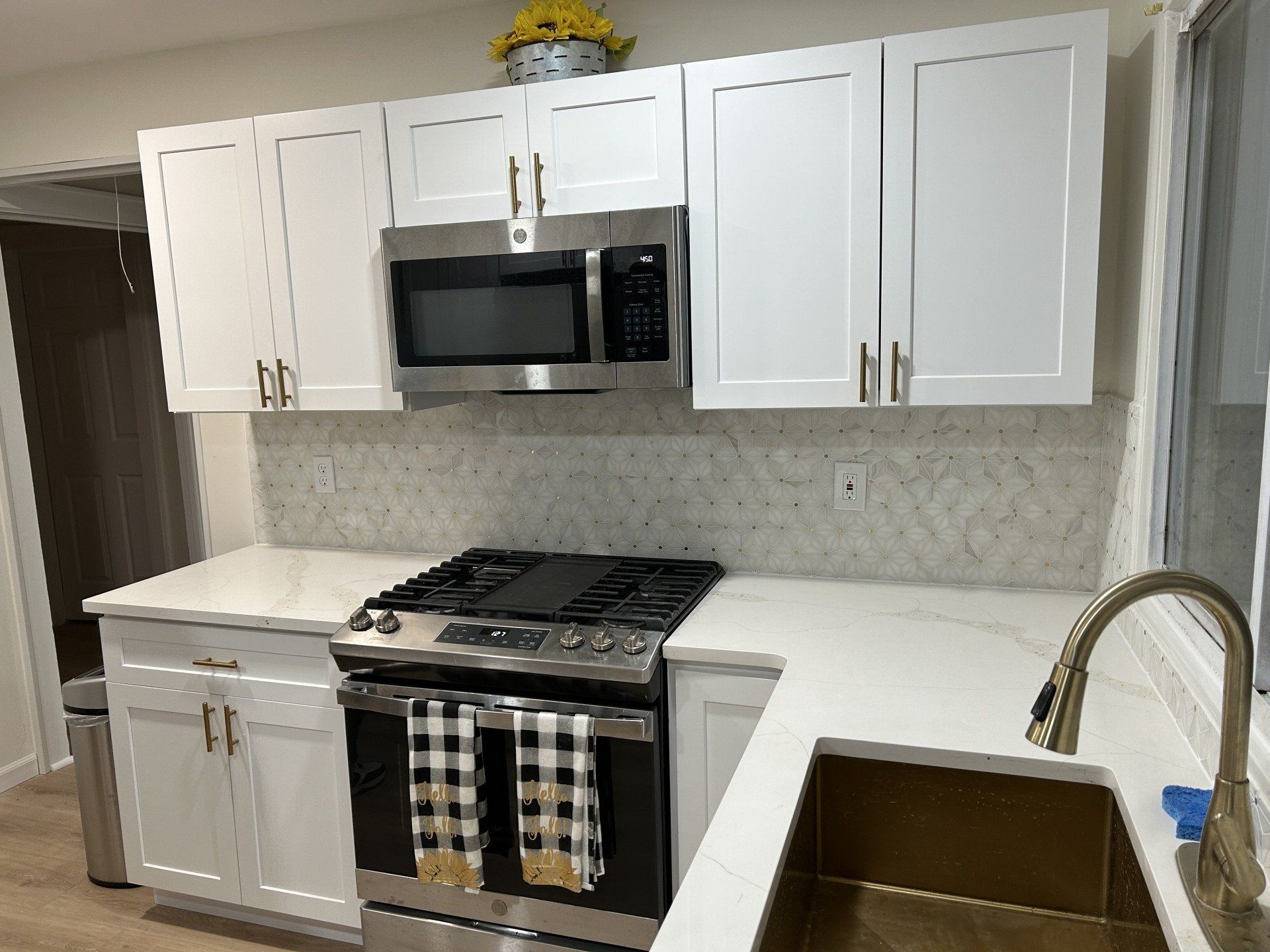 White Cabinet Painting