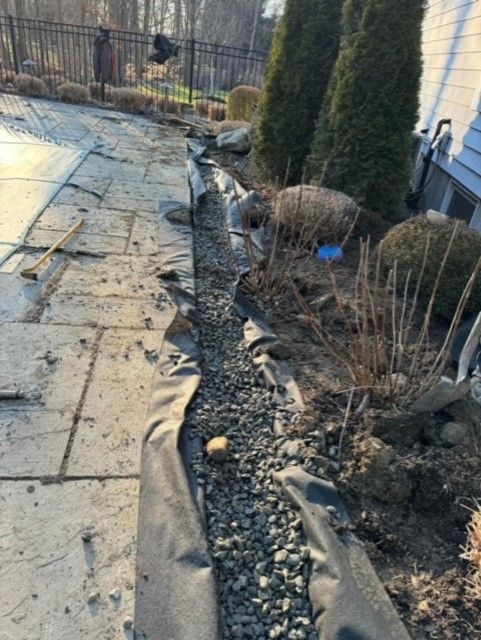 lawn drainage solution