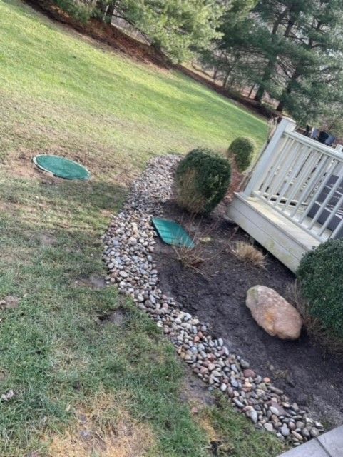 landscape with stones