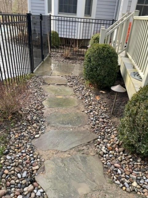 stone walkways