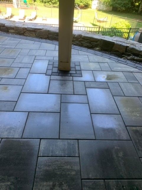 shiny stone tiles