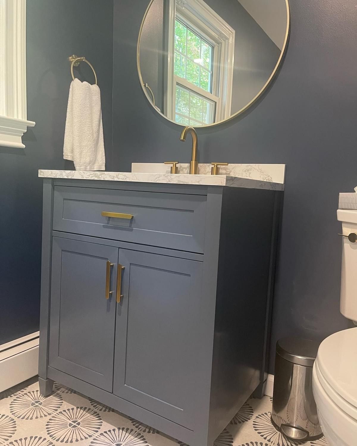 bathroom sink remodel