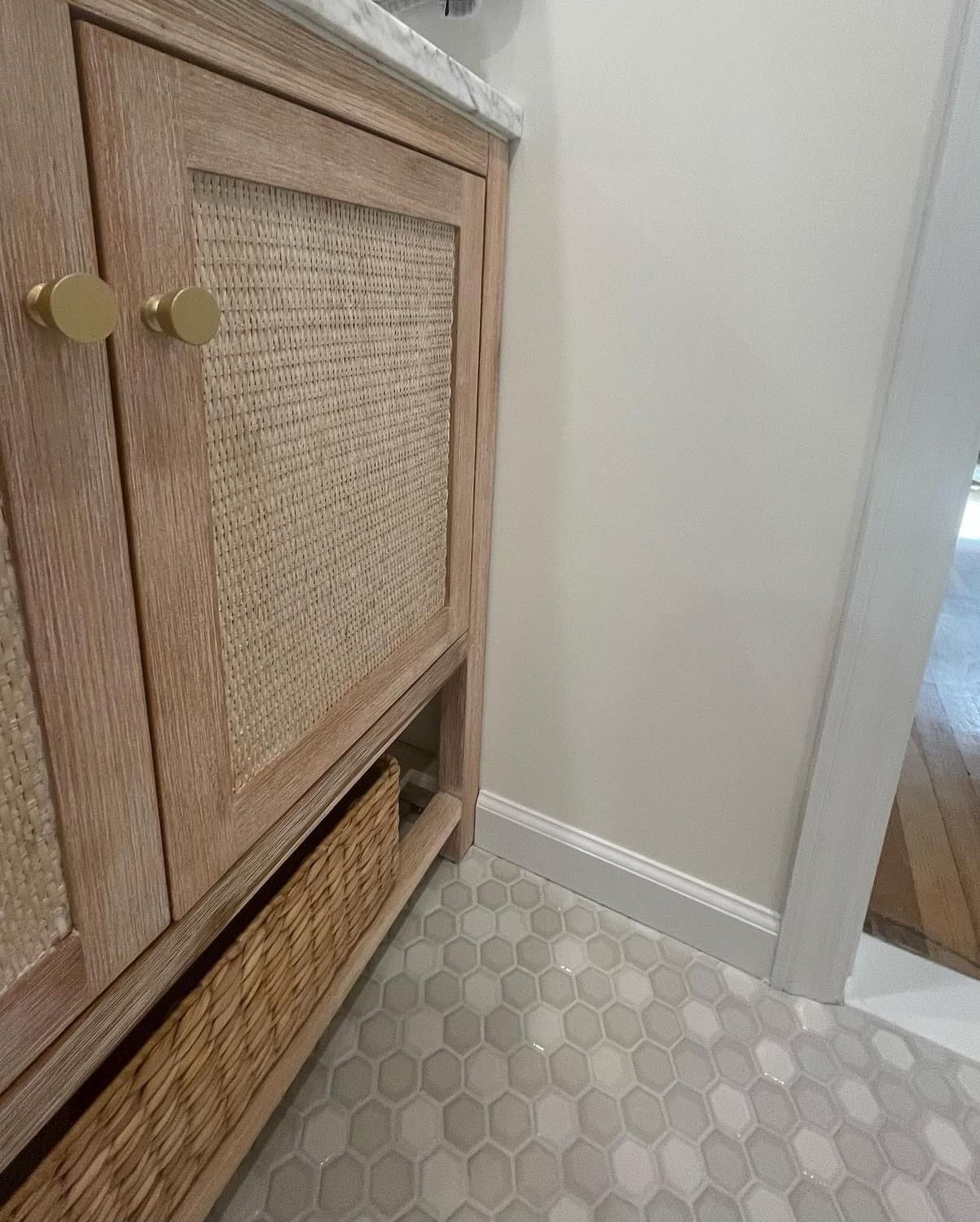 native bathroom counters