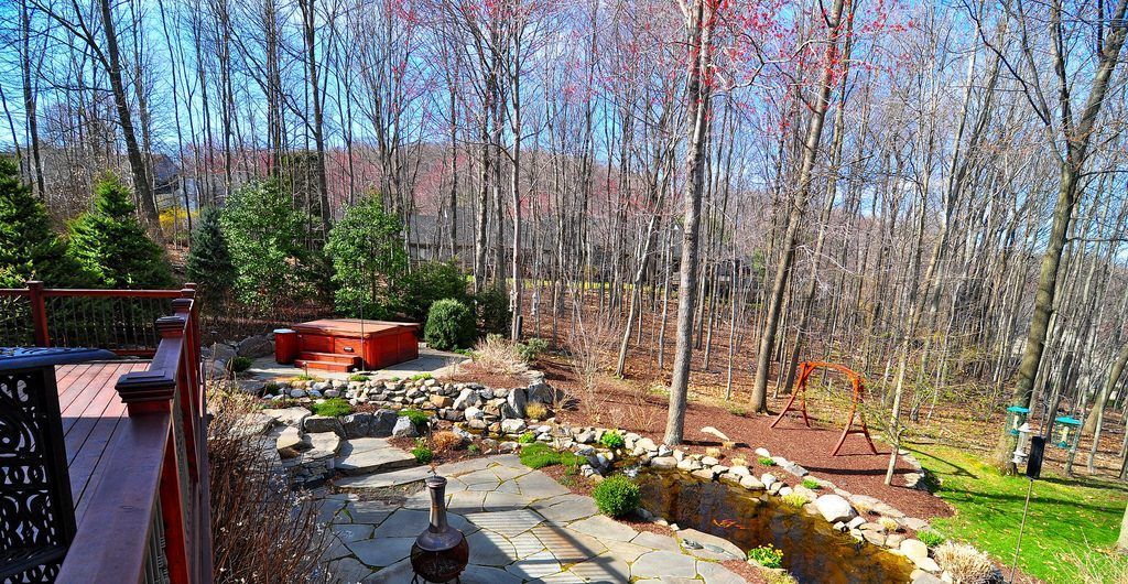 Backyard Spa, Patio and Pondscape Paradise, Northern Westchester, NY