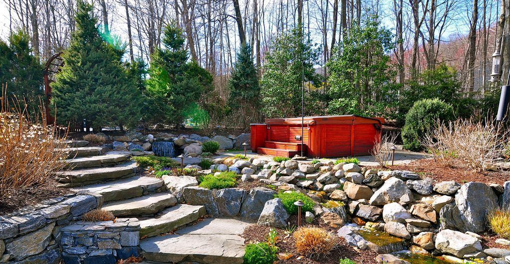 Backyard Spa, Patio and Pondscape Paradise, Northern Westchester, NY