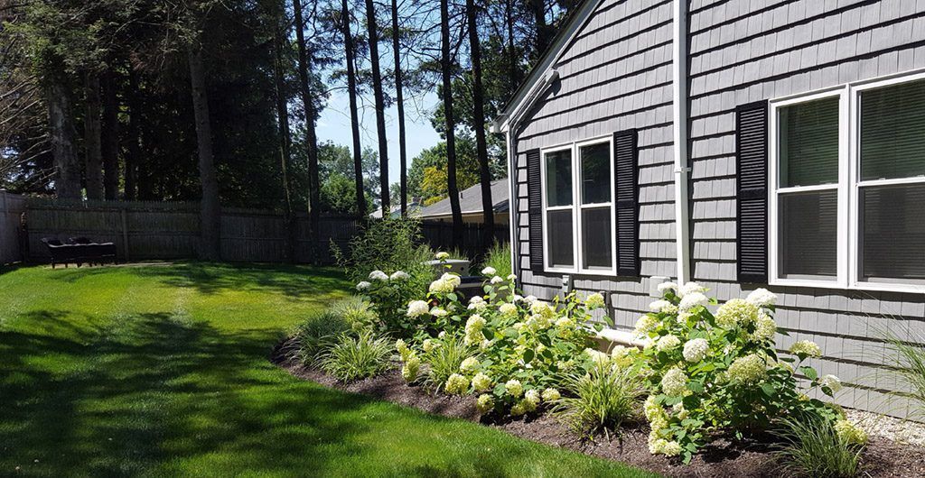 Entrance Stone Walkway, Landscaping, Patio Deck and Storage Shed