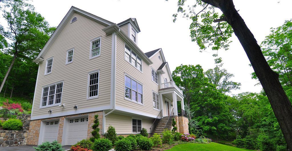 Multi-Level Sloped Rock and Grass Garden