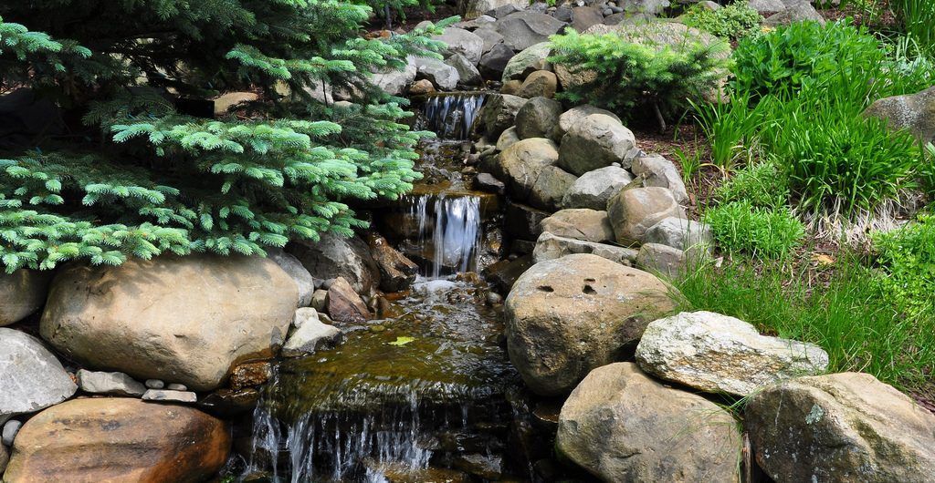 Stone and Water Landscape, Northern Westchester