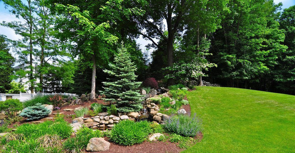 Stone and Water Landscape, Northern Westchester