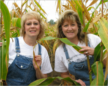 2 Women in farm