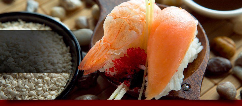 Sushi roll plating